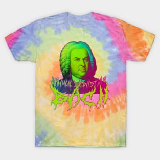 Bach Metal Tie Dye - Johann Sebastian Bach Psychedelic Graphic 2 T-Shirt